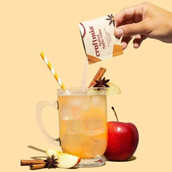 Spiked Apple Cider Cocktail Mixer - 6 Servings Multipack - Image 3