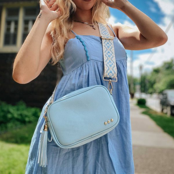 Willow Camera Crossbody Bag: Navy - Image 4