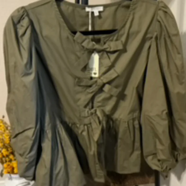 Olive Babydoll Bows - Image 2