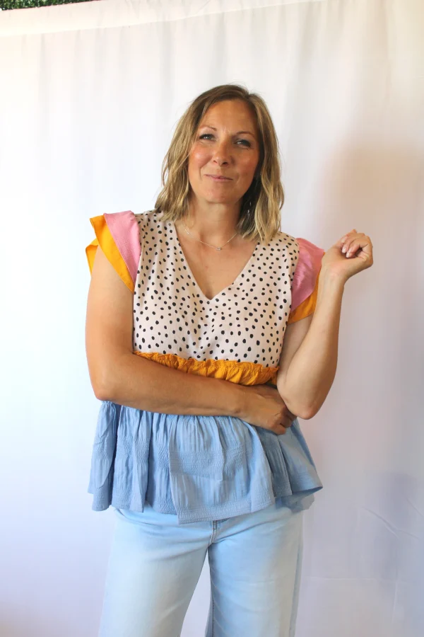 Pink Polka Dot Frills - Image 4
