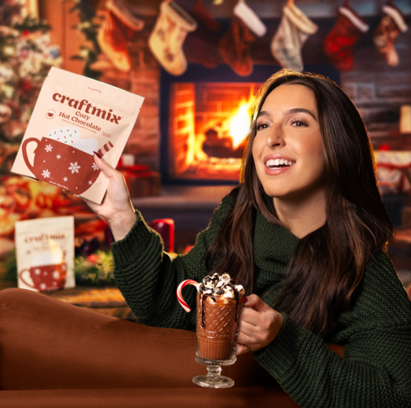 Cozy Hot Chocolate & Cocktail Mixer - 12 Servings Multipack - Image 5