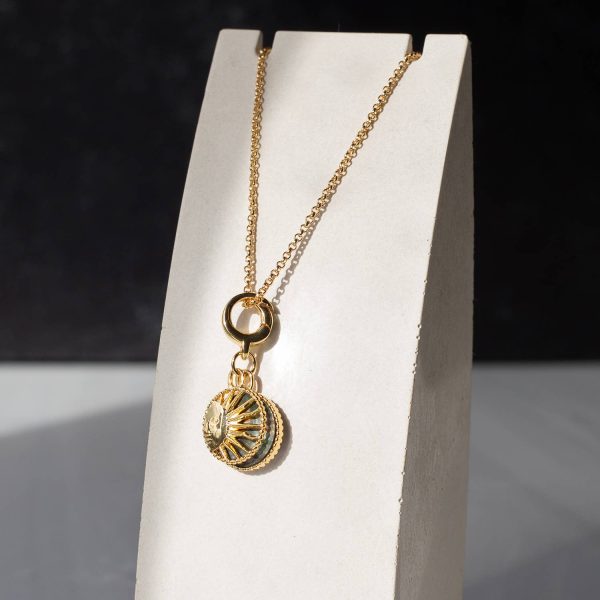 Sun & Moon Charm, Mother of Pearl - Image 6