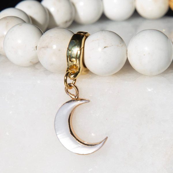 Moon Charm, Mother of Pearl, Charm Bar - Image 4