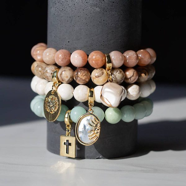 Sun & Moon Charm, Mother of Pearl - Image 9