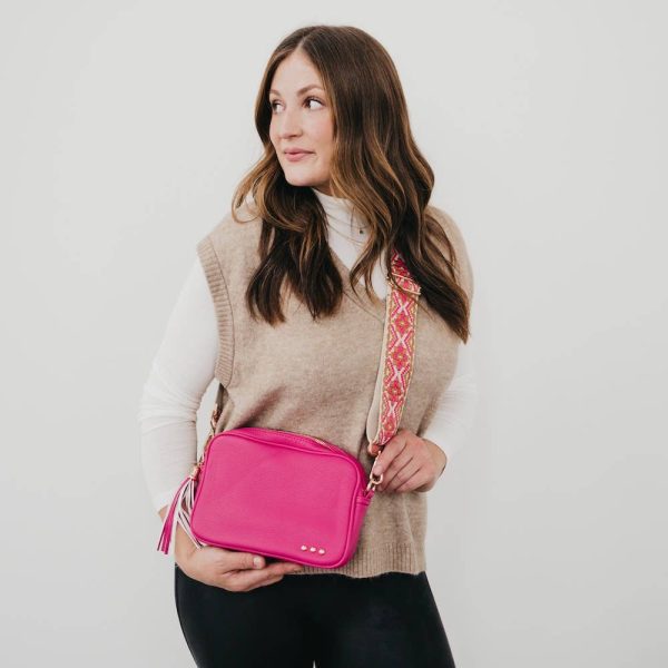Willow Camera Crossbody Bag: Navy - Image 21