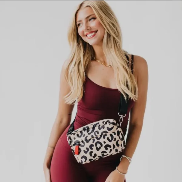 Tan Leopard Crossbody - Image 2