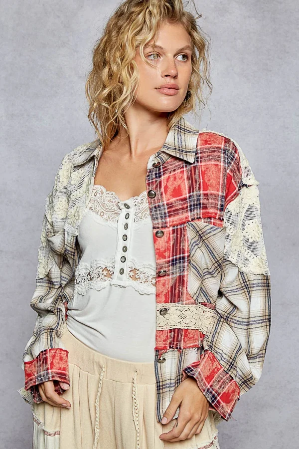 Lace and Plaid - Image 2