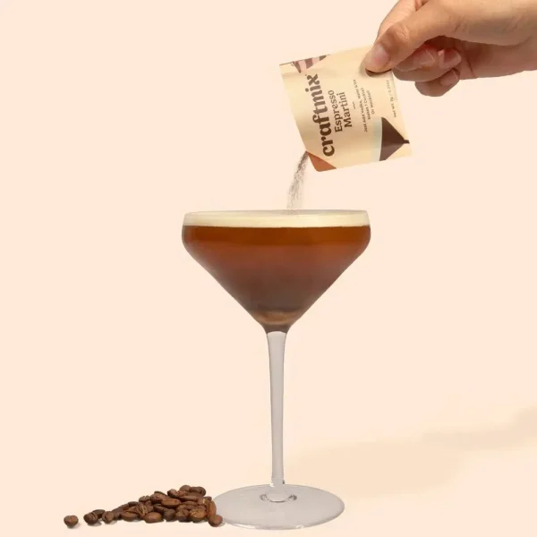 Espresso Martini Cocktail Mixer - 12 Serving Multipack - Image 2