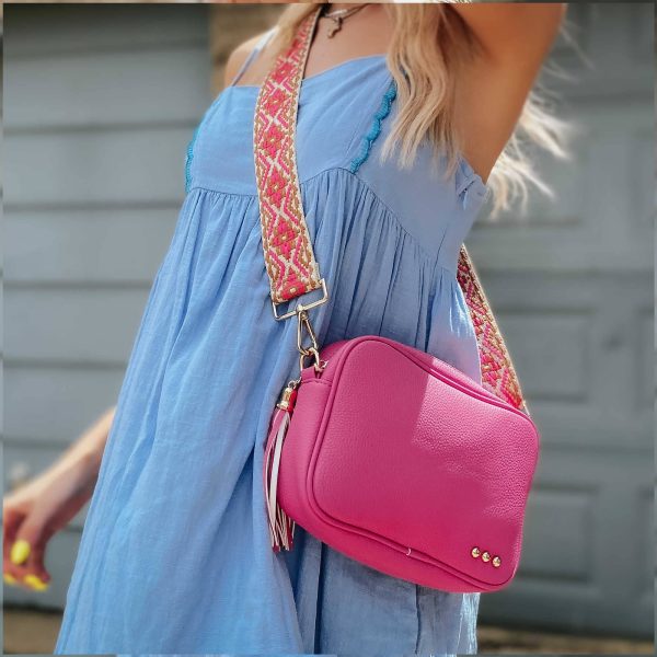 Willow Camera Crossbody Bag: Navy - Image 23