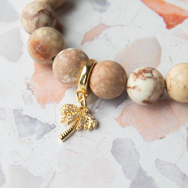 Palm Tree Charm, CZ - Image 4