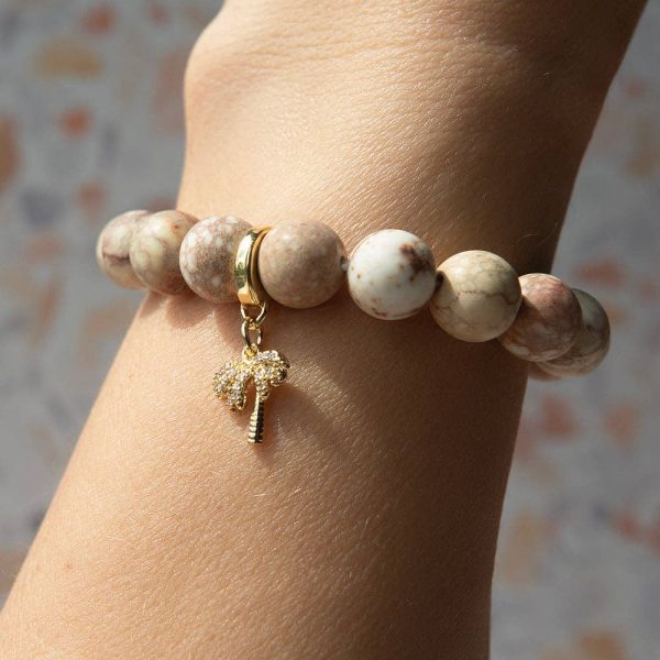 Palm Tree Charm, CZ - Image 2
