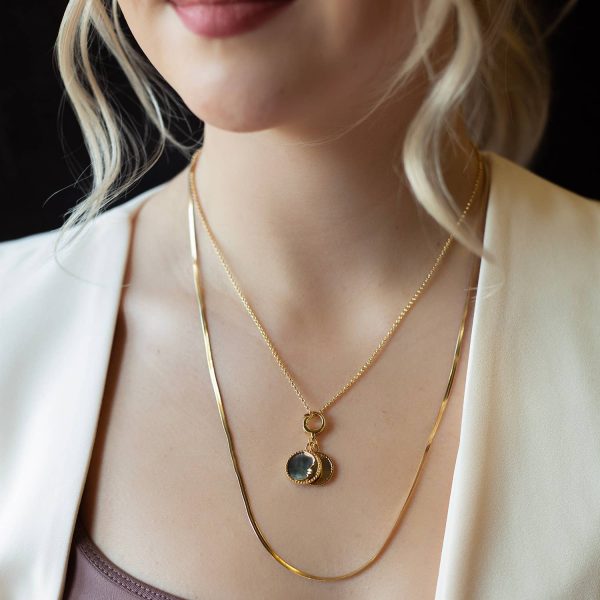 Sun & Moon Charm, Mother of Pearl - Image 3