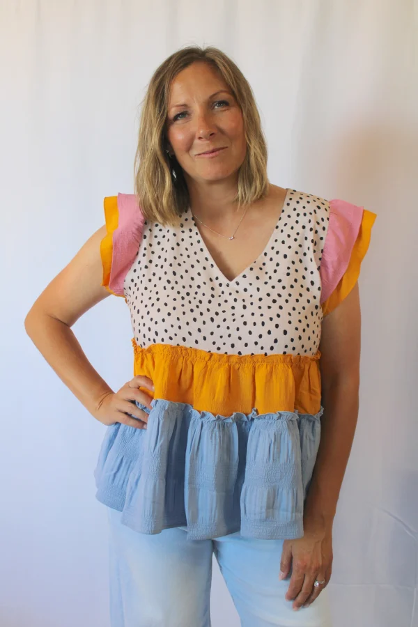 Pink Polka Dot Frills - Image 6