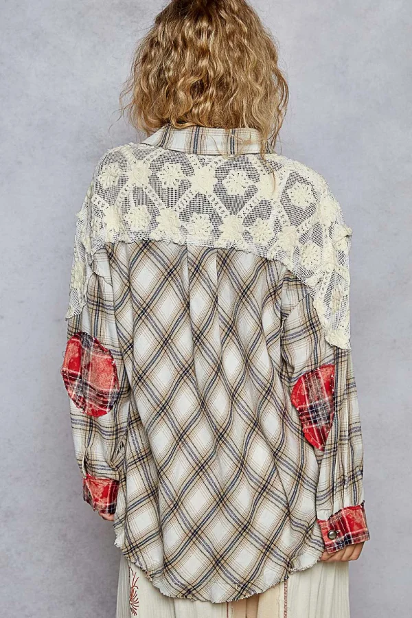 Lace and Plaid - Image 3