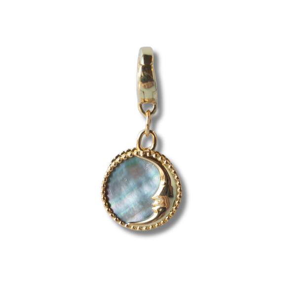 Sun & Moon Charm, Mother of Pearl - Image 2