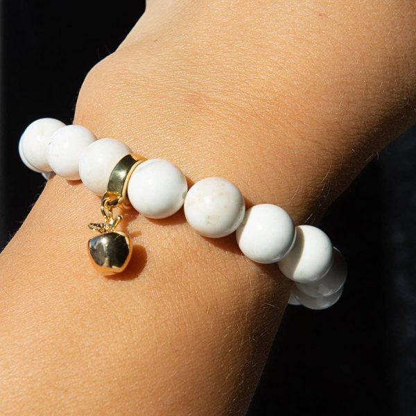 Apple Charm, Gold, Charm Bar | Charm Necklace or Bracelet - Image 5