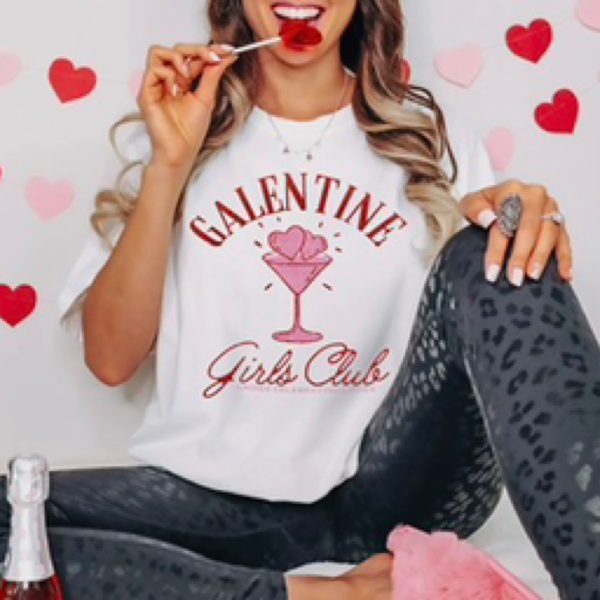Galentine’s Club Tee