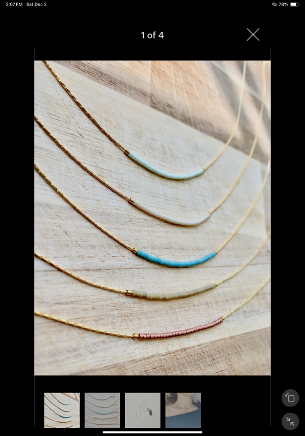 Minimalist necklace