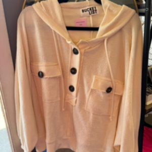Terry Hooded Top