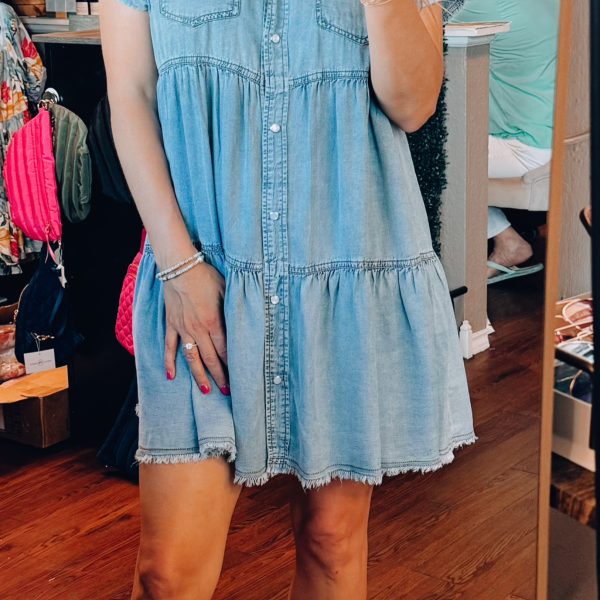 Little denim dress