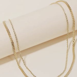 Layered Gold Necklace