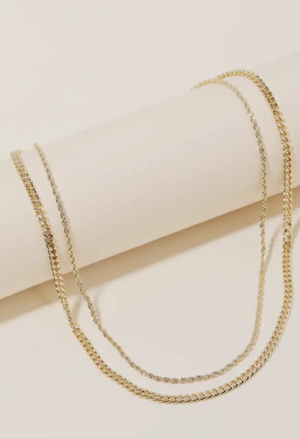 Layered Gold Necklace