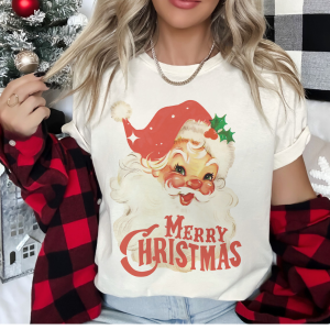 Vintage Santa Christmas Tees