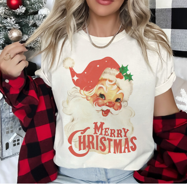 Vintage Santa Christmas Tees