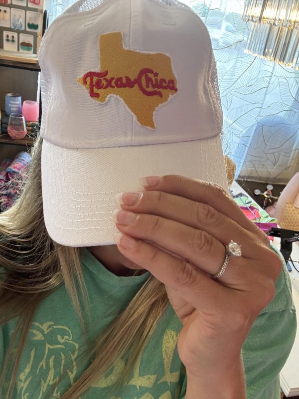 Tx Chica Hat White