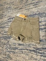 Risen Distressed Sand Shorts