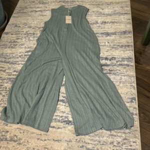 Sage Blue Romper
