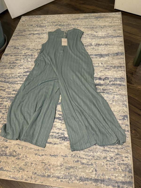 Sage Blue Romper