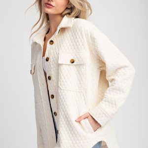 Brown shacket