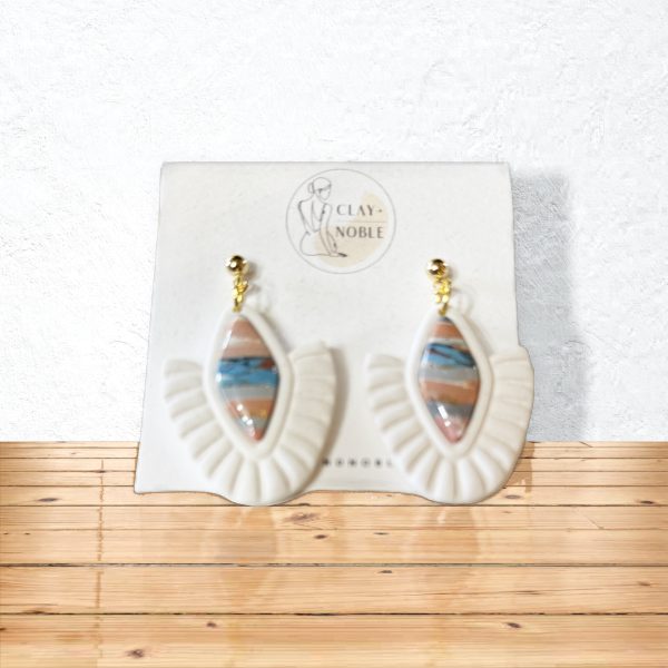 Clay earrings