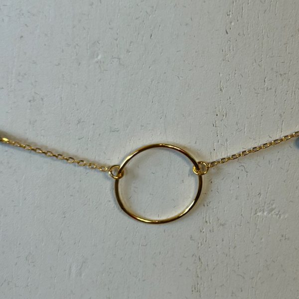 Round turquoise necklace