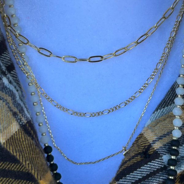 Multi stacked necklace