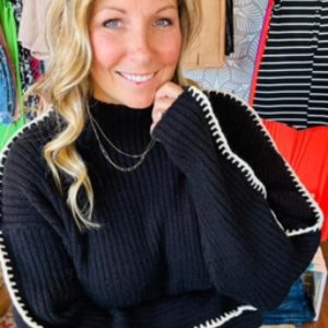 Stitched Sweater