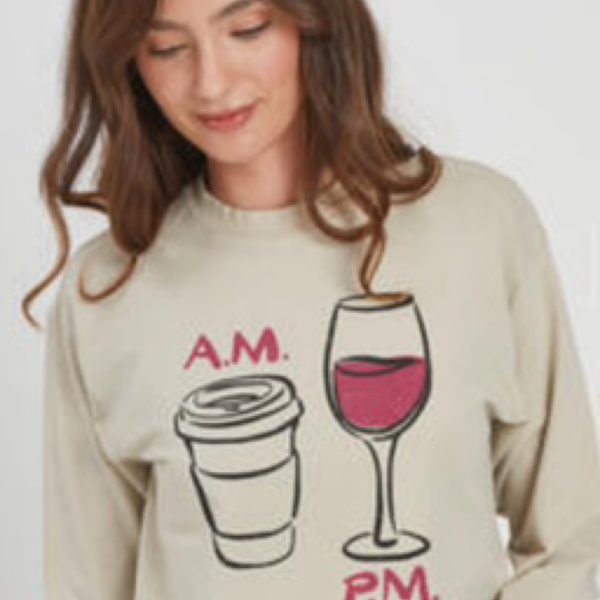 AM/PM sweatshirt