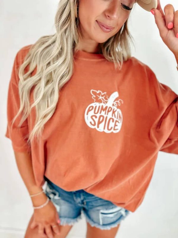 Pumpkin Spice Yam Graphic Tee: SMALL