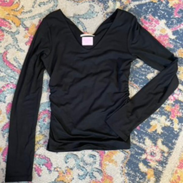 Black Fitted Longsleeve