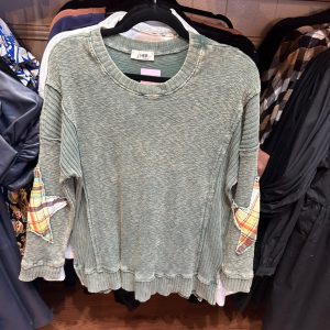 Star Patch Elbow Sweater