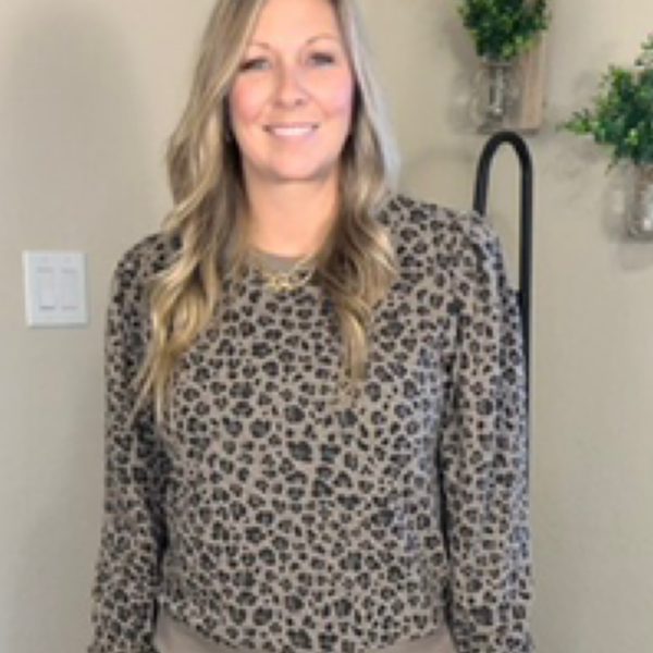 Leopard sweater