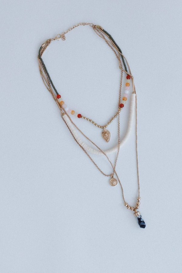 Sunstone Dreams Necklace - Gold: Gold, OS