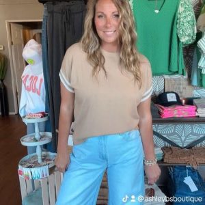 Tan Dreams Knit Top