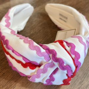 Pink Ric Rac Headband