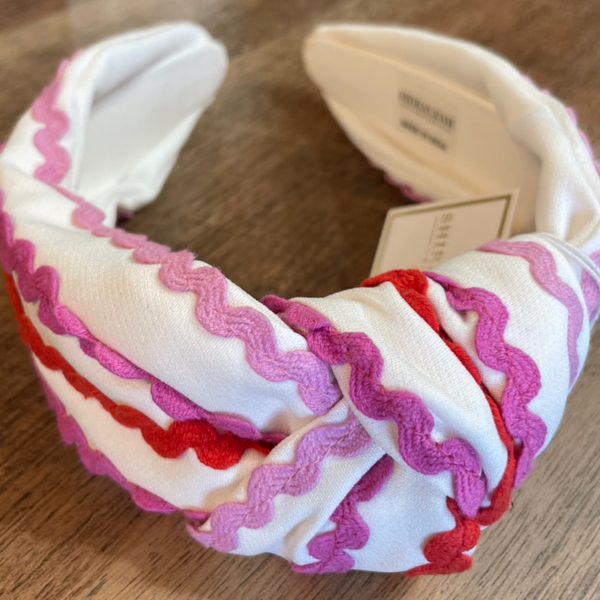 Pink Ric Rac Headband