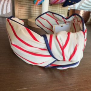 Striped Knotted headband
