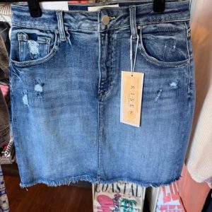 High Rise Mini Skirt