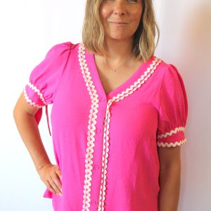 Pink Ric Rac Top