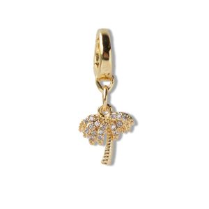 Palm Tree Charm, CZ